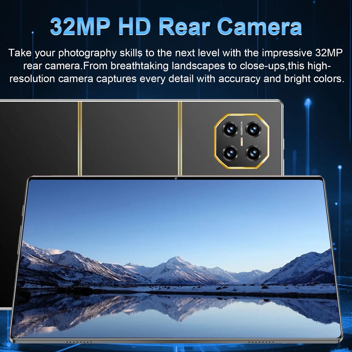 Global Version 10.36 Inch 14 Core 20000mAh New 5G Tablet 16GB+1TB Dual SIM Android 13.0 16MP+32MP Camera Bluetooth WiFi GPS WPS