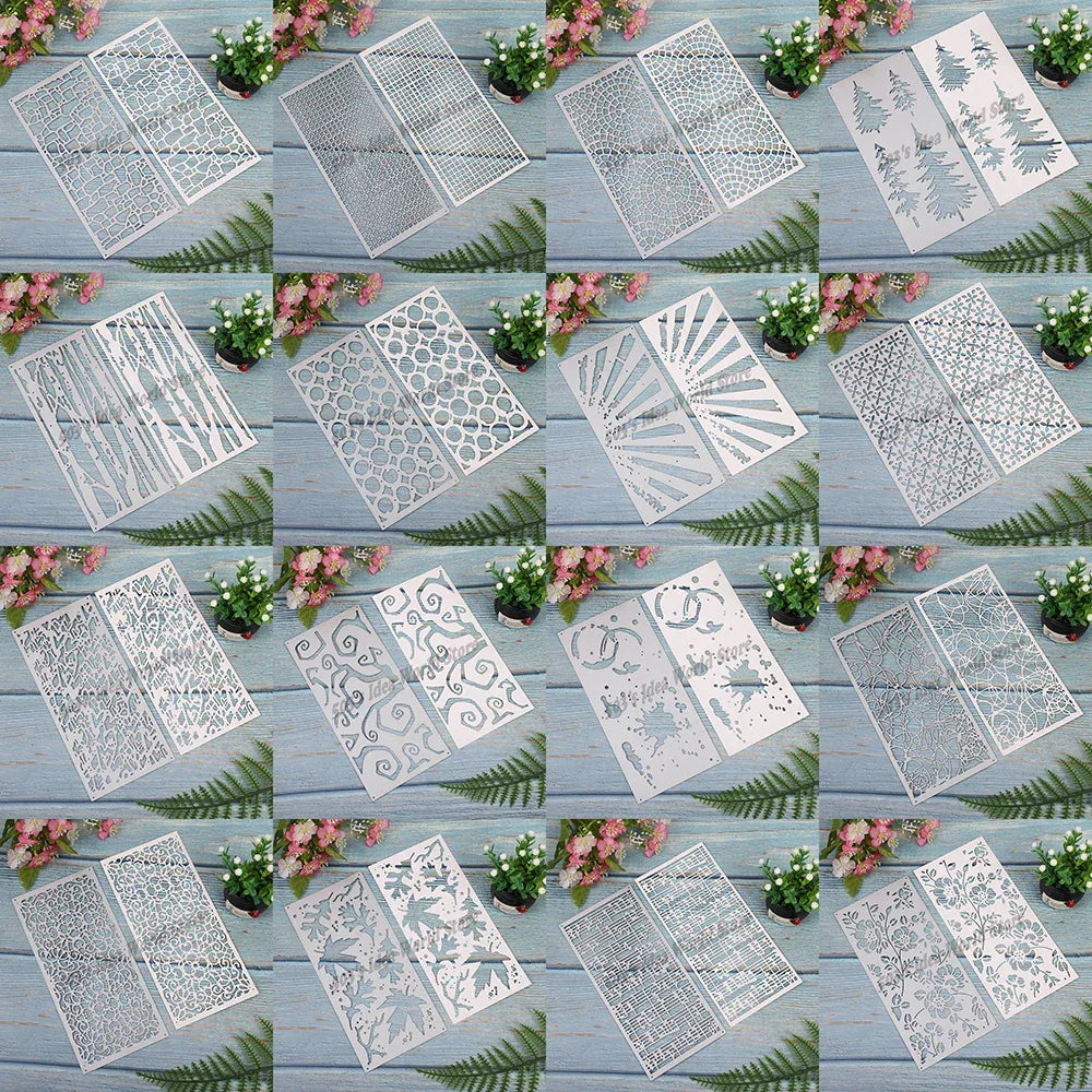 New Arrival Autumn Leaf Trees Background Metal Cutting Dies for 2025 DIY Scrapbooking Winter Frame Card Making Note Stencils