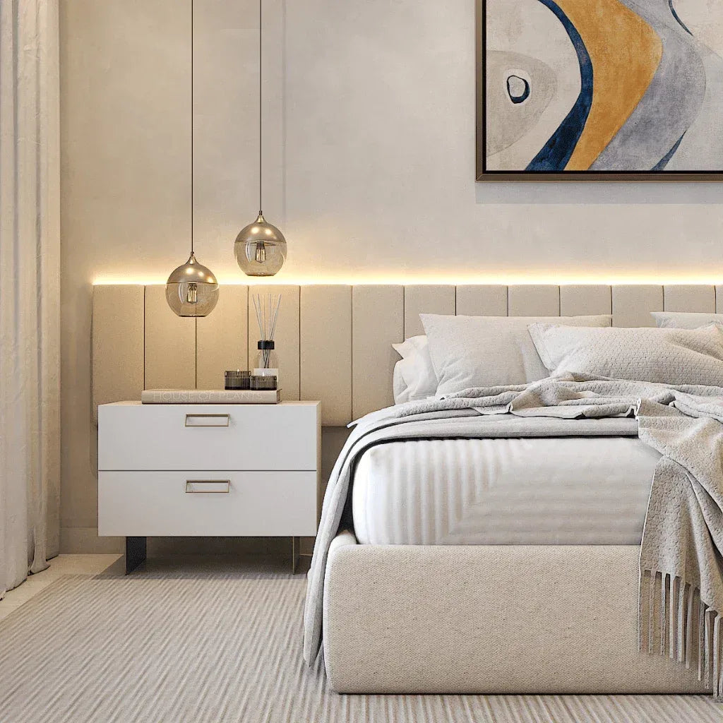 Kit 10 Bed Headboard Box King Upholstered Modulated 45x20cm-Various Sizes