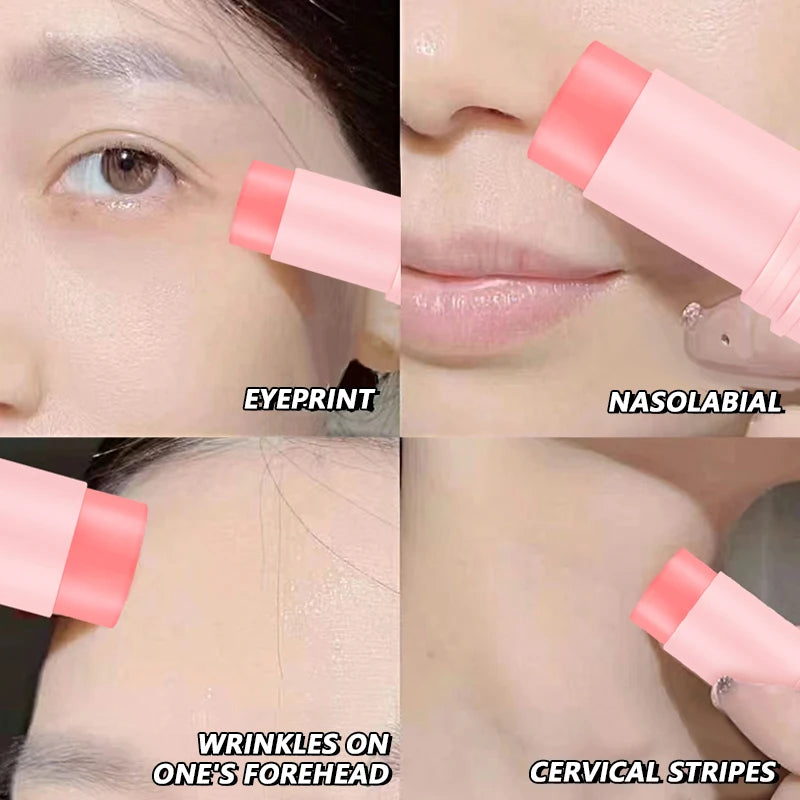 Ocheal Moisturizer Firming Skin Stick Neck Face Elbow Knee Underarm Body Care Cream Stick Argireline Brightens Nourishing Cream