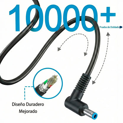 ELE-GATE for for Omen/Pavilion/ZBook Fury Compatible 200W Laptop Charger 2.5mm Tip Adapter 65W-90W Power Supply Black