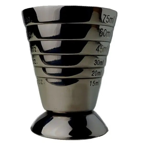 Stainless Steel Double Jigger Cup Measuring for Home Bartender Wine Cocktail Shot Drink Spirit Measure Cup Made in India 2024