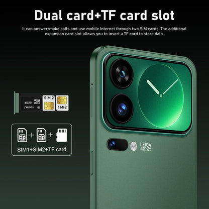 NEW HOT Original Silicone Case For M17 Pro Max Snapdragon 8 Gen4 7.3" Android 15 16GB 1TB 5G 7800mAh 108MP