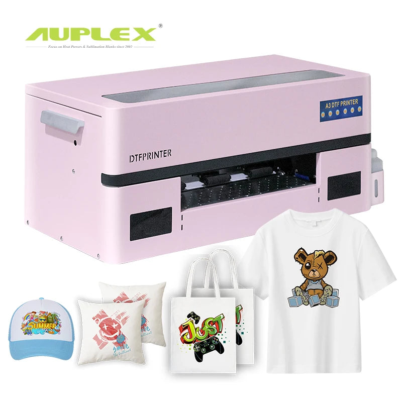 Auplex Stable Quality Dtf Roll Feeder for L1800 A3 Dtf Printer with Powder Shaker