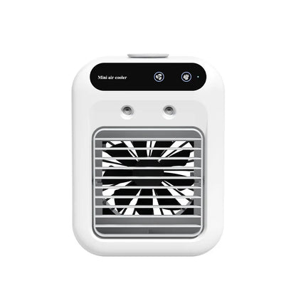 Portable Mini Air Conditioner for Dormitory | Fast Cooling Ultrasonic Nano Mist LCD Display Rechargeable Portable Outdoor Cooler