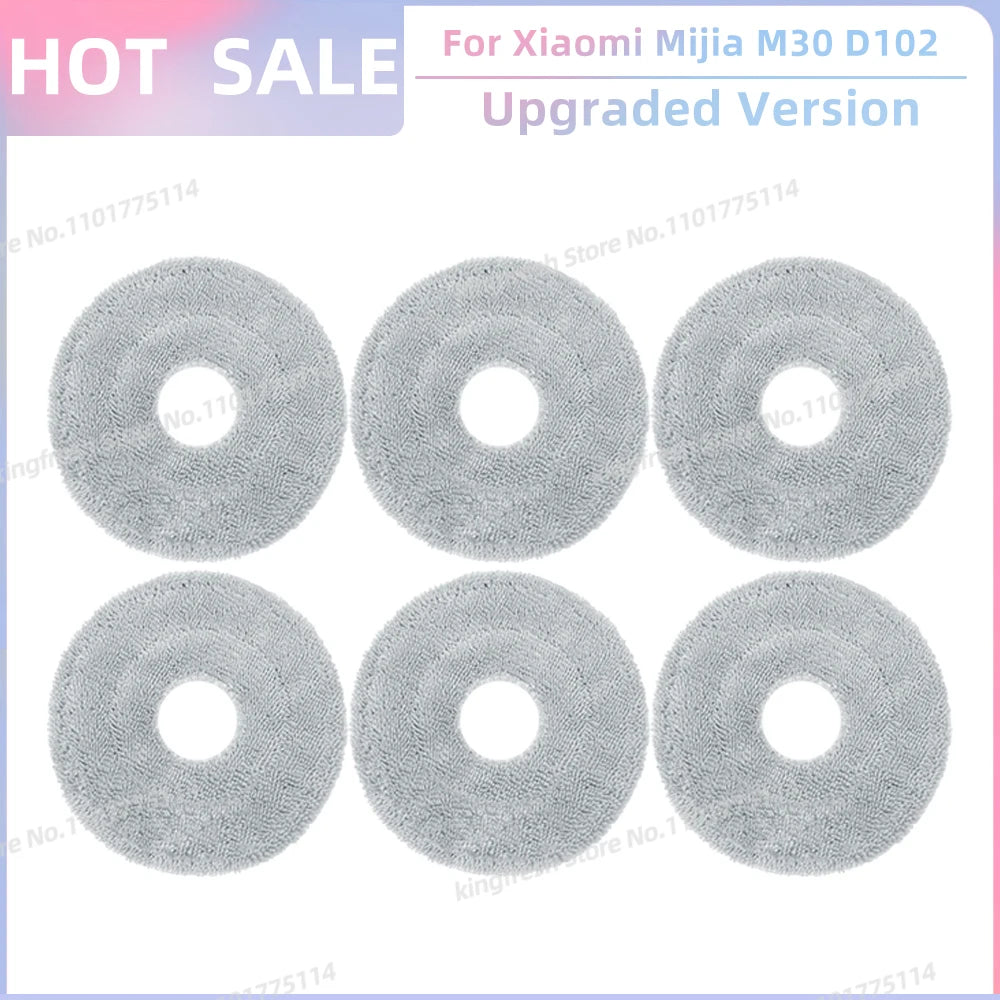 Fit For Xiaomi Mijia M30 D102, Xiaomi X20 Pro D102GL / X20 Max D109GL Parts Main Side Brush Filter Mop Cloth Dust Bag
