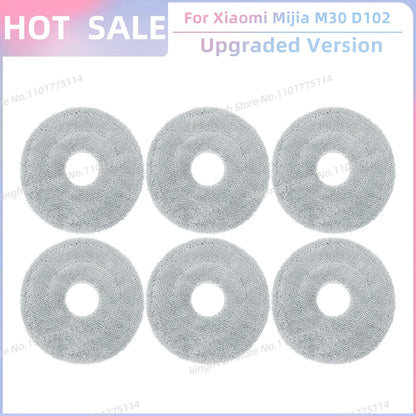 Fit For Xiaomi Mijia M30 D102, Xiaomi X20 Pro D102GL / X20 Max D109GL Parts Main Side Brush Filter Mop Cloth Dust Bag