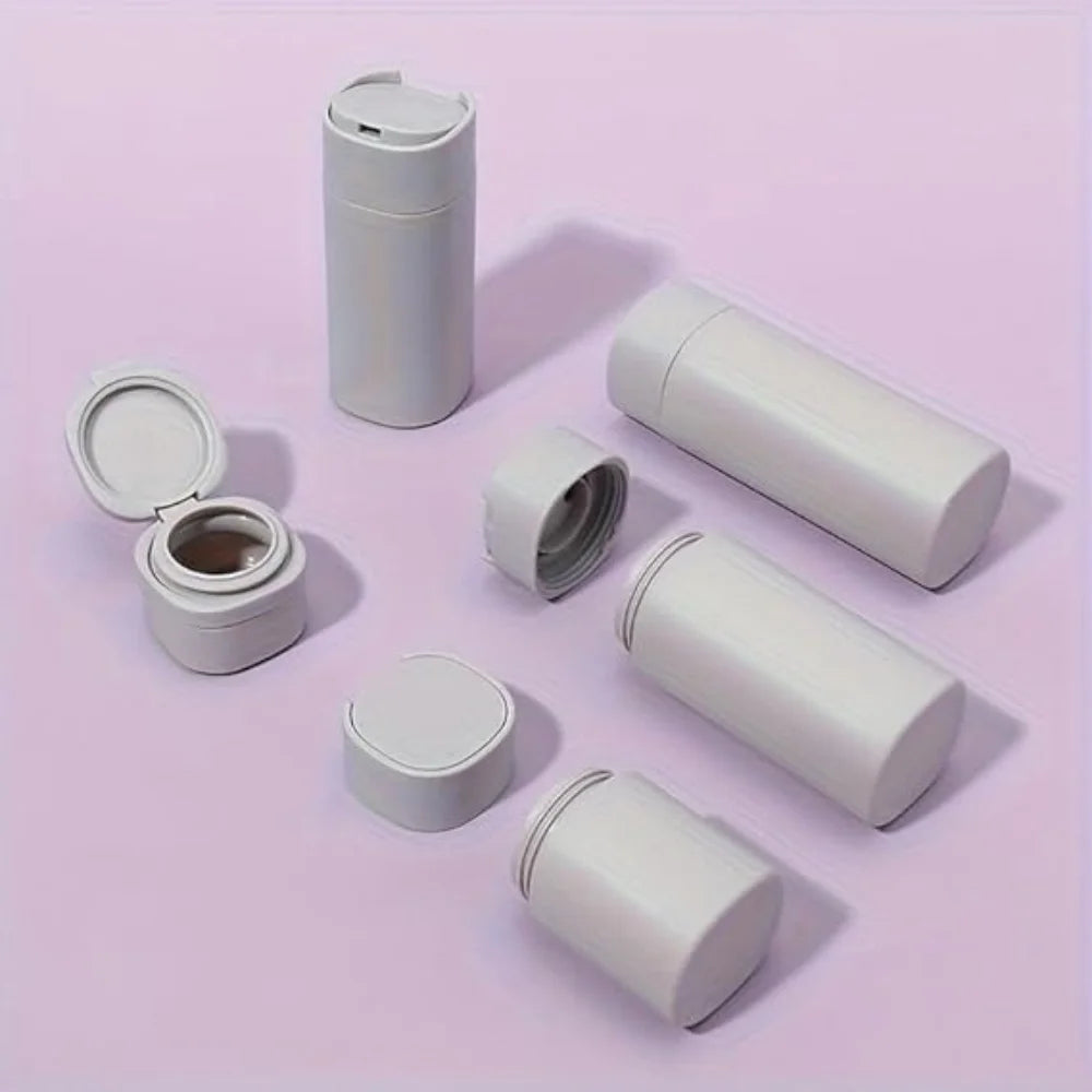 5pcs Travel Cream Dispenser Bottles Set Travel Bottles Toiletry Containers Set, TSA Approved, Travel Essentials