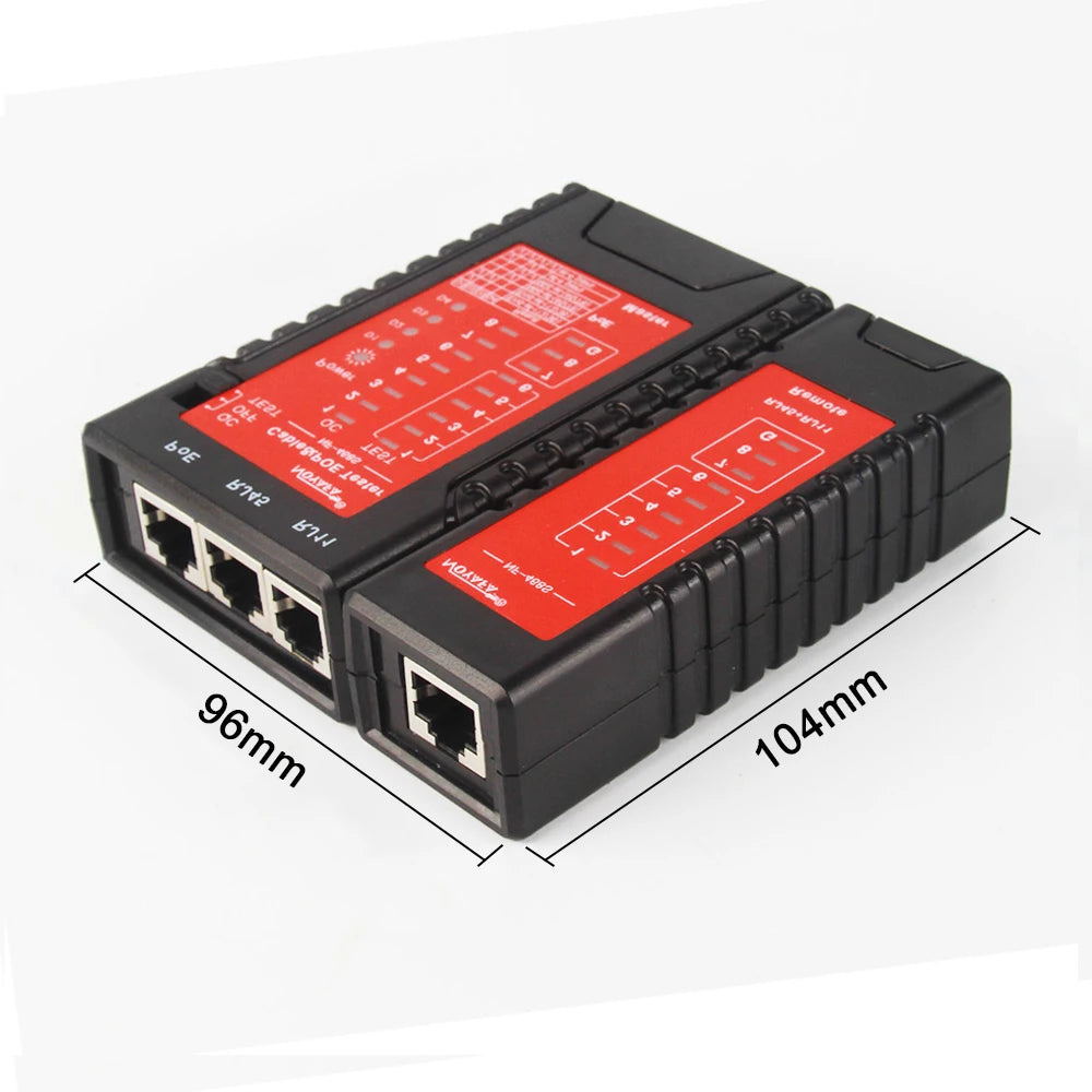 NOYAFA NF-468S Network Cable Tester RJ11 RJ45 Wire Detector Cat5 Cat6 Cable/Wire Continuity Detectors Fault Point Tester