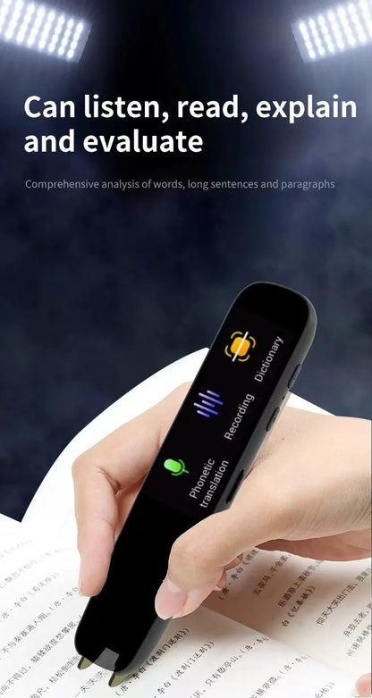 Scanning Translation Pen Portable Translator Spanish Russian Arabic Portuguese Korean French Ukraine Hebrew Offline Translate A6