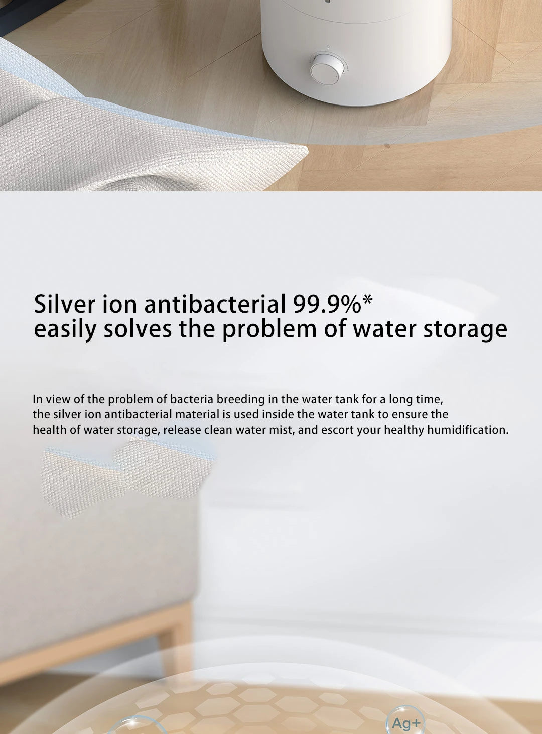 Original Mijia Humidifier 4L Mist Maker Broadcast Aromatherapy Essential Oil Diffuser Scent Home Air Humidifiers