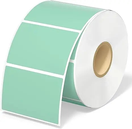 40-50mm Round Square Thermal Label Printer Sticker Self-Adhesive Thermal Paper Compatible M110 M220 M200 E210 P50 Label Printer