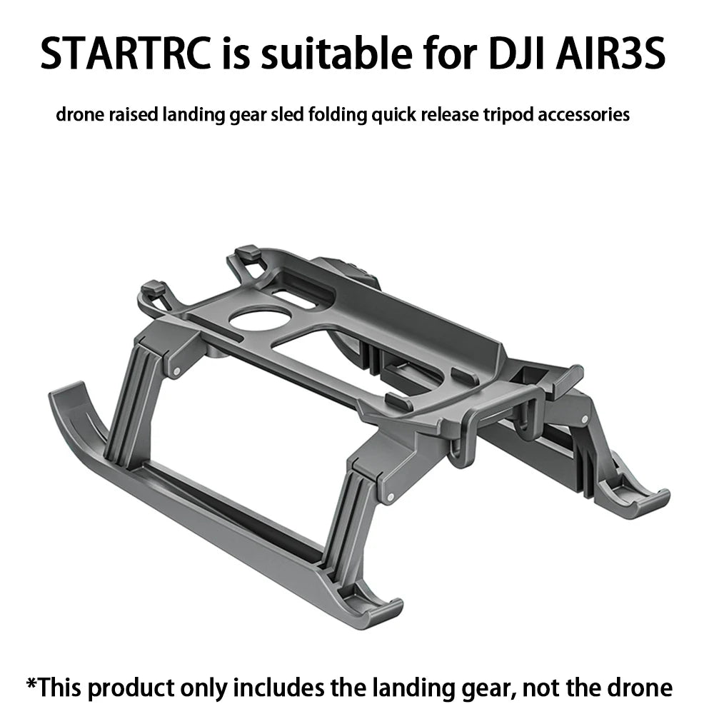 STARTRC for DJI AIR 3S drone landing gear heightening and protective tripod accessories