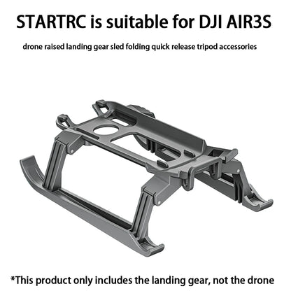 STARTRC for DJI AIR 3S drone landing gear heightening and protective tripod accessories