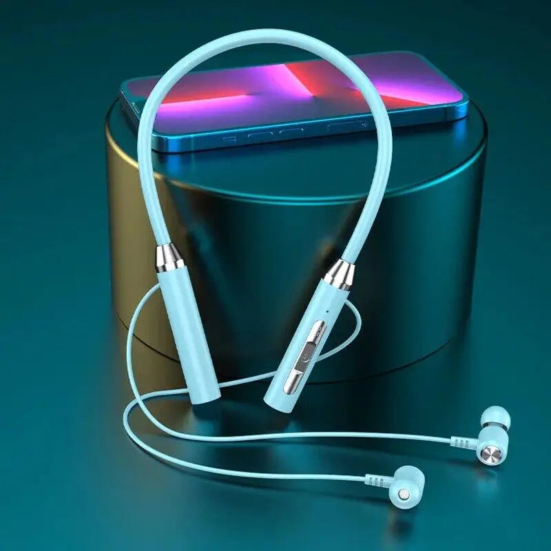 Wireless Bluetooth Earphone Magnetic Neckband Sport Headset TWS Bluetooth Headphones With Mic Stereo Earbuds For All Smartphones