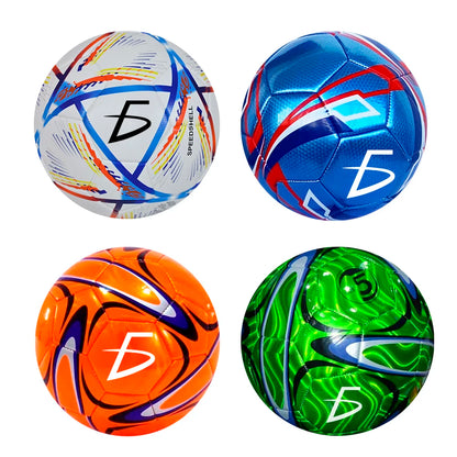 High Quality #5 Soccer Ball for Rough Games Customizable Logo Made of PVC PU and TPU for Team Sports