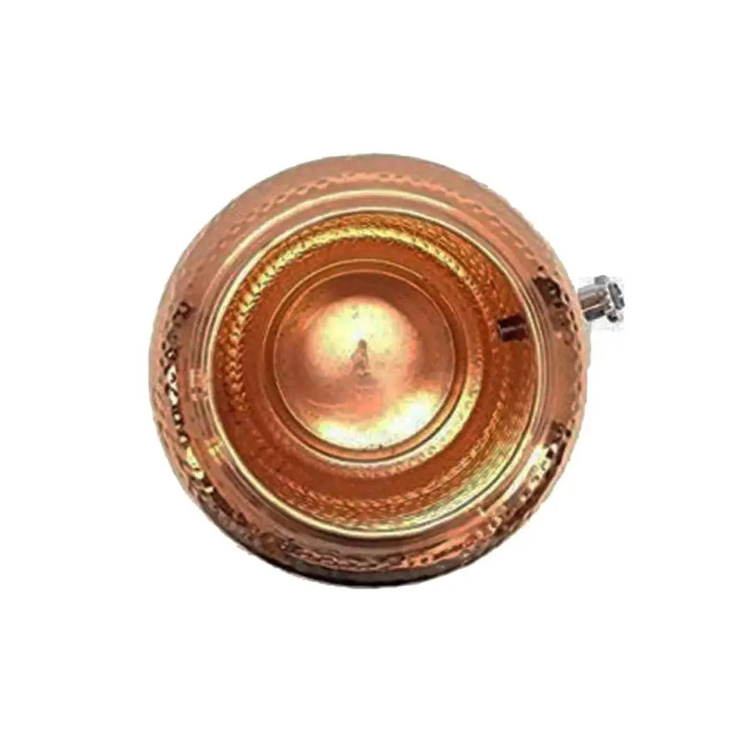 Modern Hammered Metal Copper Water Wine Beer Dispenser 4L-12L Capacity Cylindrical Customizable Color/Logo Parties Bars