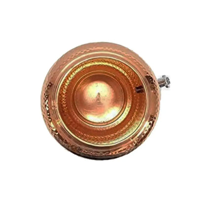 Modern Hammered Metal Copper Water Wine Beer Dispenser 4L-12L Capacity Cylindrical Customizable Color/Logo Parties Bars