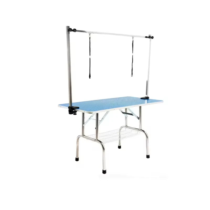 Easy to Clean Premium Stainless Steel Dog Grooming Table for Home and Professional Use