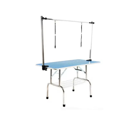 Easy to Clean Premium Stainless Steel Dog Grooming Table for Home and Professional Use