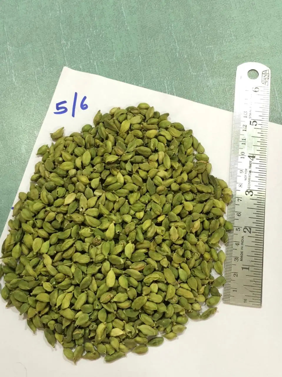 Best Quality Natural Dried AD Process Raw Green Cardamom Granules Indian Origin 1 kg pp Bags Human Consumption Industrial Use 1