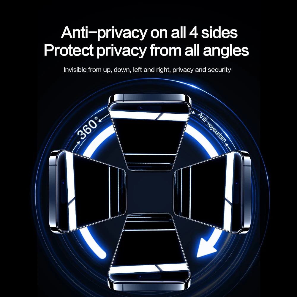 SmartDevil Privacy Full Cover Screen Protector for iPhone 15 Pro max 15 Pro Anti Peeping Tempered Glass for iPhone 15 Plus