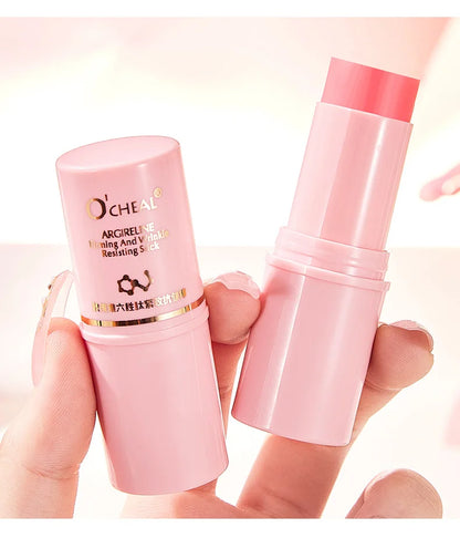 Ocheal Moisturizer Firming Skin Stick Neck Face Elbow Knee Underarm Body Care Cream Stick Argireline Brightens Nourishing Cream