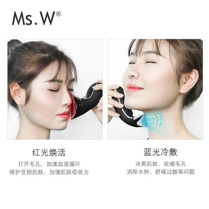 313 Ms.W Home Used Microcurrent Machine for Sale Neck Winkle Remover Weight Loss Body Slimming Beauty Face Neck Lifting Massager