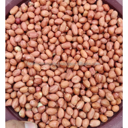 Leading Exporter of Best Quality Red Skin Dried Raw Peanut Seeds From India for Bulk Supply & Reselling APEDA Certified