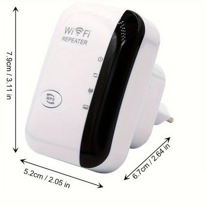 300Mbps Wireless WIFI Extender Repeater 2.4G Home Router Wifi Range Signal Amplifier Network UK Plug