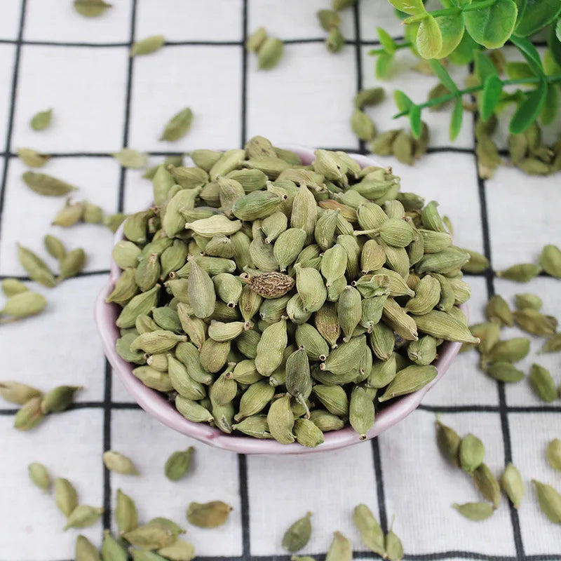 Whole Green Cardamom 7-8mm Bold Size Premium Grade Green Cardamom Rich in Aromatic Fresh & Large Pots for Cooking, Baking & Tea
