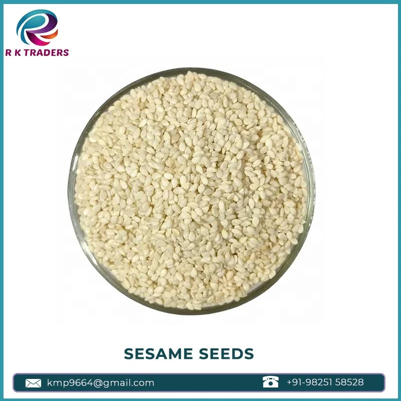 Premium Grade Bulk Order White Sesame Seeds Super Quality Raw Indian Herb Hygienically Packaged AD Smoked Single Spices 5kg