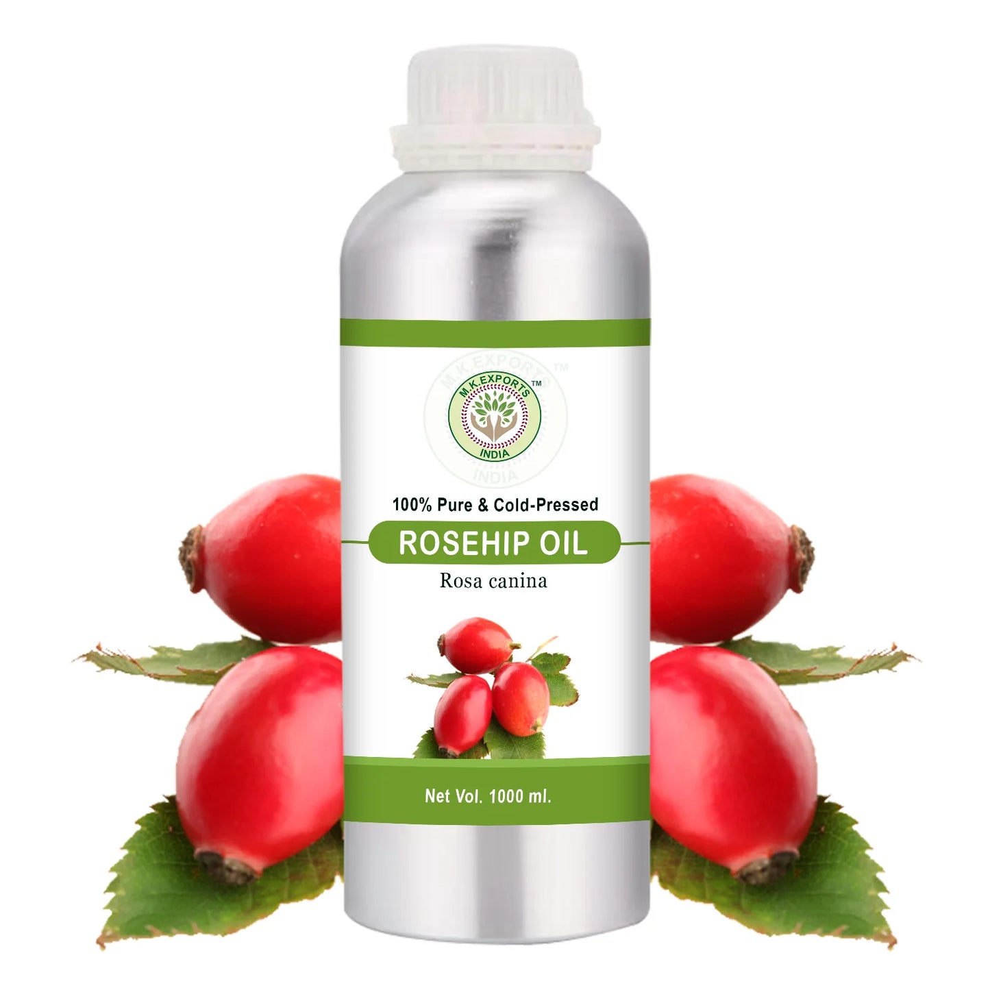 100% Pure Rosehip Seed Oil Cold Pressed Natural Skin Care Carrier Oil For Face Hair Body Wholesale Bulk Supply