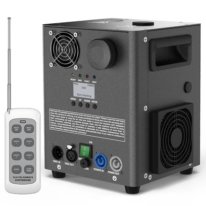 Fieryzeal 800W Cold Spark Machine Stage Equipment Cold Flame Sprayer Electronic Spark Machine DMX Control for DJ Party Wedding