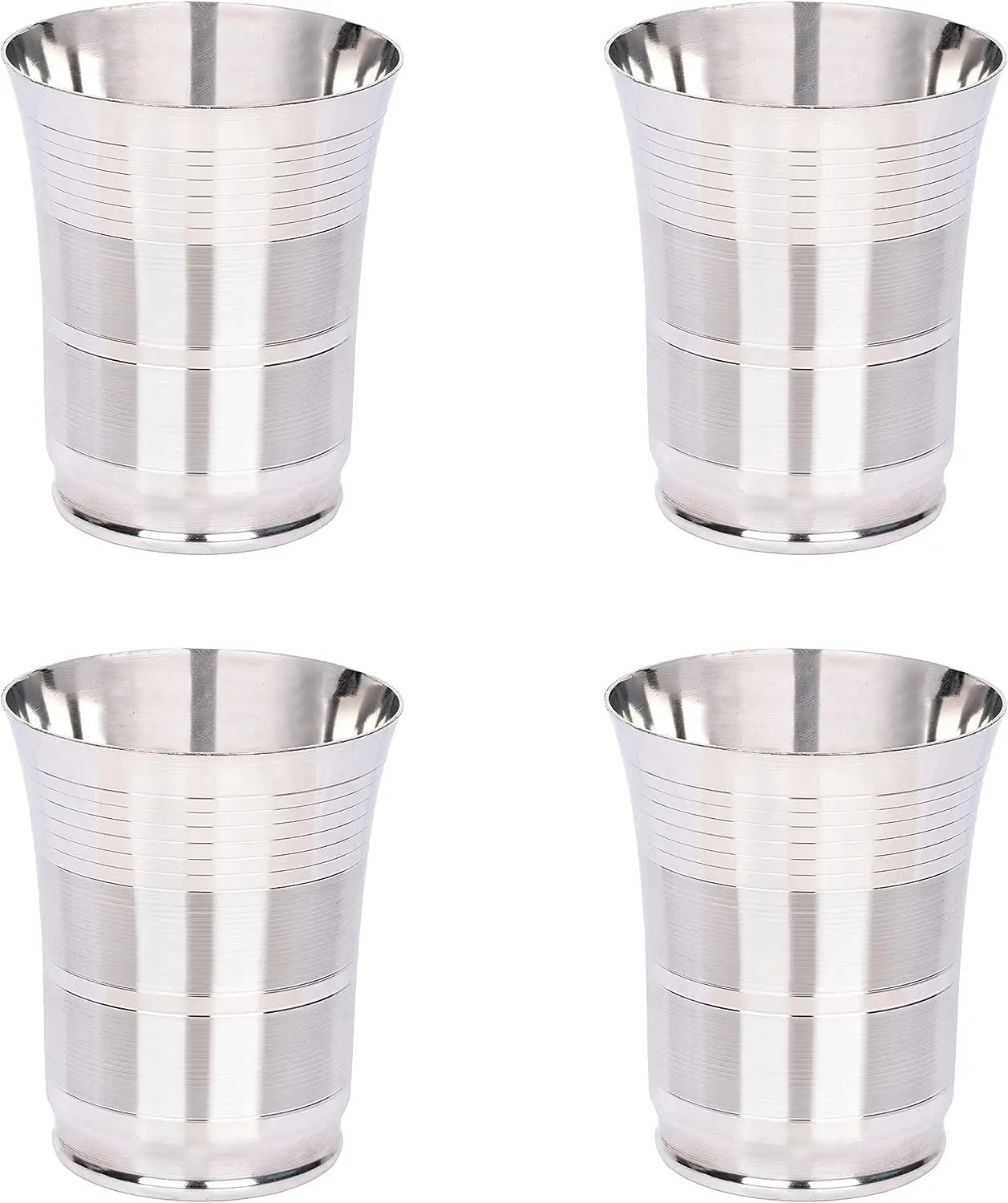 Top Seller Metal Drinking Stackable Durable Party Wine Glasses Stainless Steel Tumbler Cup Drinking Glass Wholesale Bulk Orders