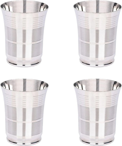 Top Seller Metal Drinking Stackable Durable Party Wine Glasses Stainless Steel Tumbler Cup Drinking Glass Wholesale Bulk Orders