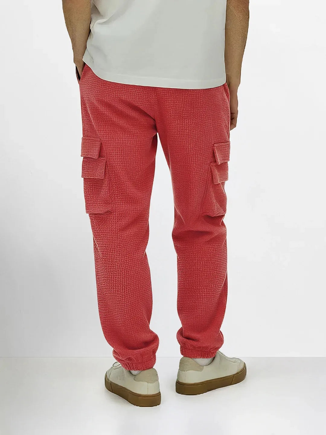 Cargo Jogger for Men Casual Office Home Travel & Outdoor Use Regular Fit Corduroy Eco-Friendly