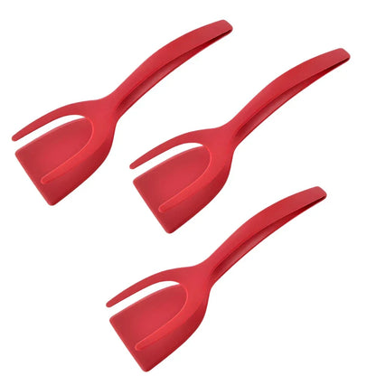 Multipurpose Silicone Spatula Kit With Sticker For Eggs Steak Pancake Tapioca
