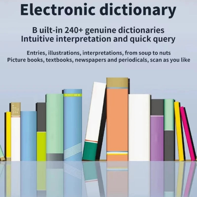 Scanning Translation Pen Portable Translator Spanish Russian Arabic Portuguese Korean French Ukraine Hebrew Offline Translate A6