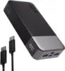 Massive 20000mAh 45W PD Portable Charger Charge 4 Devices Simultaneously, 0-60% in 30 Mins, Green Light Fast Charging Icon