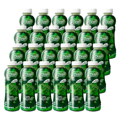 Green Grass Jelly Drink Hot-selling Green Tea Jelly Topping Bubble Milk Tea tray 24 bottles Refresh Green Grass Jelly Soft Drink