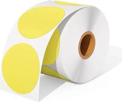 40-50mm Round Square Thermal Label Printer Sticker Self-Adhesive Thermal Paper Compatible M110 M220 M200 E210 P50 Label Printer