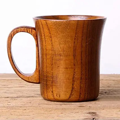 Classic Handmade Wooden Beer Tea Mug-Eco-Friendly Customizable Design Logo Custom Size Presents-CRAFT ZONE EXPORT Best Quality