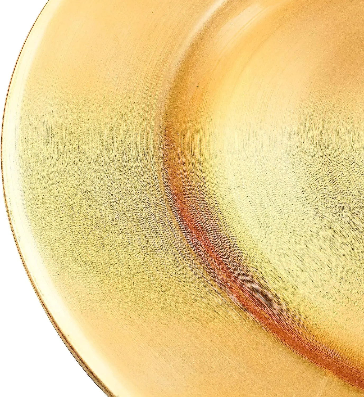 Top Selling Wholesale Traditional Serveware Metal Gold Stainless Steel Charger Plate for Dinner Plates for Home and Kitchen