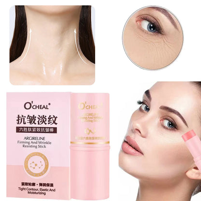 Ocheal Moisturizer Firming Skin Stick Neck Face Elbow Knee Underarm Body Care Cream Stick Argireline Brightens Nourishing Cream