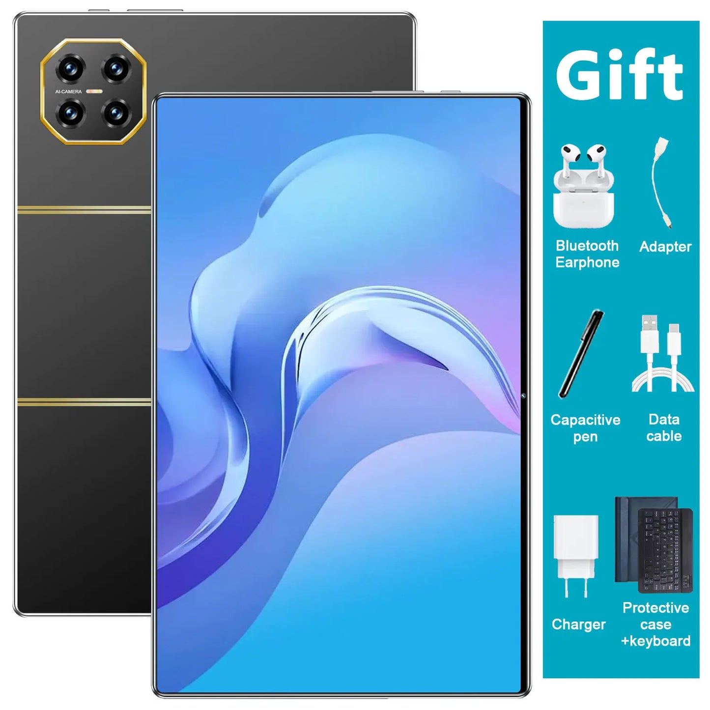 Global Version 10.36 Inch 14 Core 20000mAh New 5G Tablet 16GB+1TB Dual SIM Android 13.0 16MP+32MP Camera Bluetooth WiFi GPS WPS