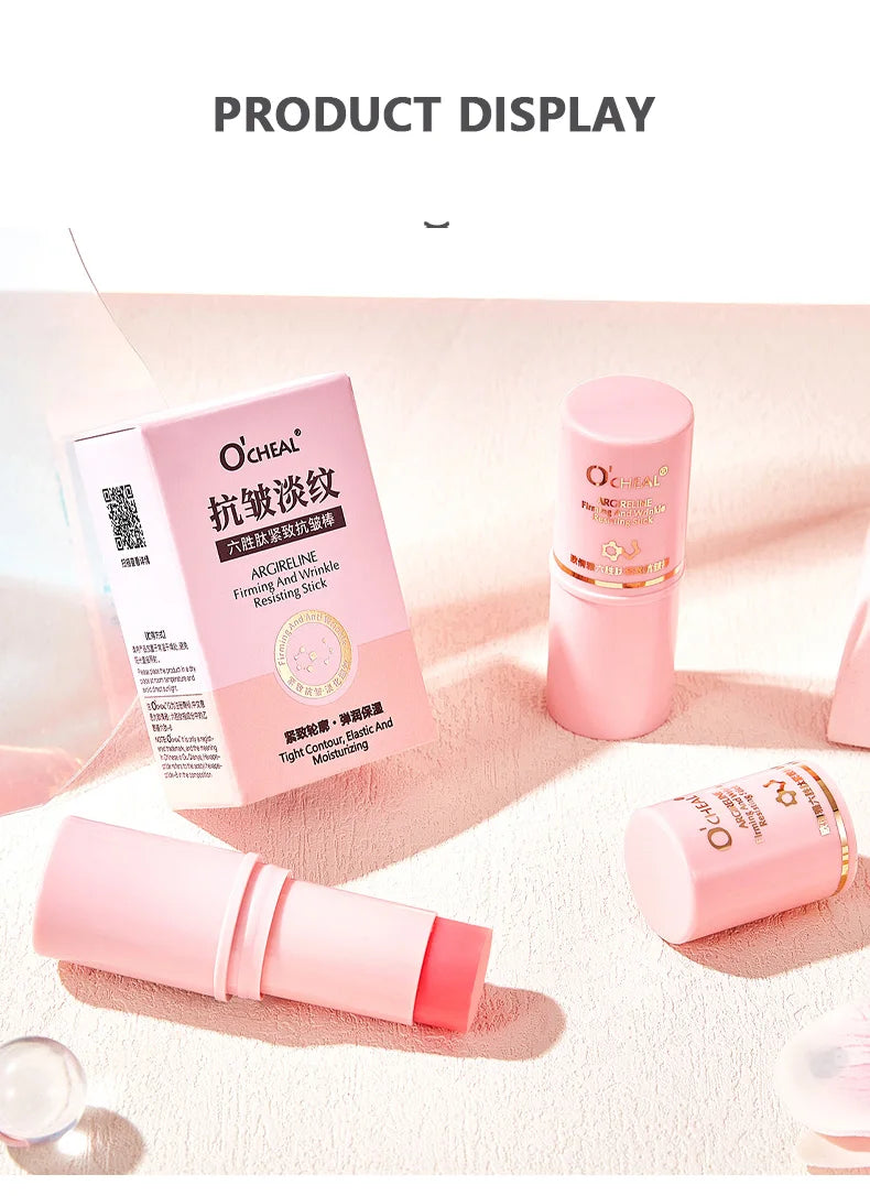 Ocheal Moisturizer Firming Skin Stick Neck Face Elbow Knee Underarm Body Care Cream Stick Argireline Brightens Nourishing Cream