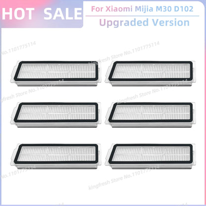 Fit For Xiaomi Mijia M30 D102, Xiaomi X20 Pro D102GL / X20 Max D109GL Parts Main Side Brush Filter Mop Cloth Dust Bag