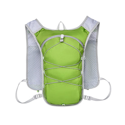 Running Backpack Hiking Bag Breathable Waterproof Portable Water Bottle Backpack Cycling Backpack for Camping, Adventure