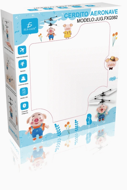 JUG.FXQ382 Induction Flying Toy Model Battery Operated Made of Durable Plastic Ages 5-7